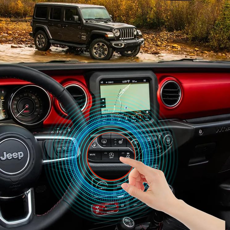xcarpad Auto Start Stop Eliminator for Jeep Wrangler JL JLU 2018-2025 and Gladiator JT 2020-2025 Upgrade Plug Play Engine System Cable Easy Installation(Not fit 4XE) Car Accessories (Black) - Image 2